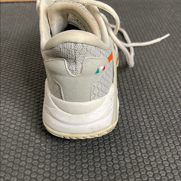 Diadora Athletic Shoes - Gray and Orange Size 8 - Picture 8 of 10